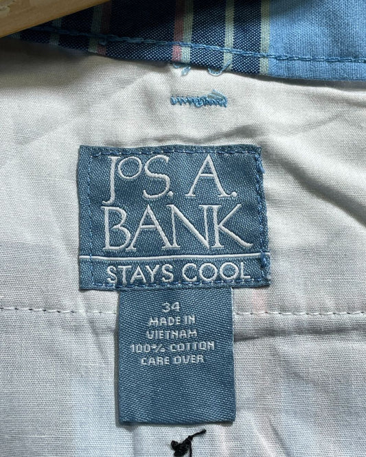 Jos. A. Bank Blue Cotton Short For Men M | Preloved Labels
