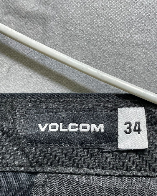 Volcom Black Cotton Short For Men L | Preloved Labels