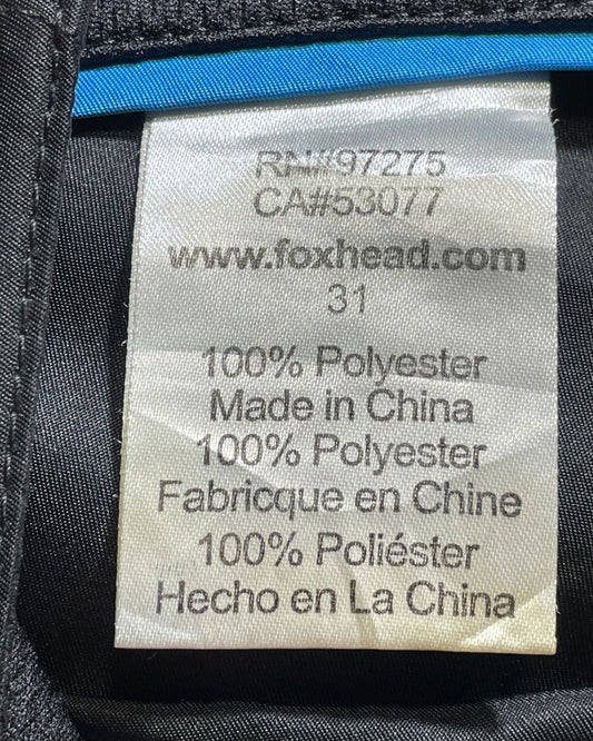 FOX Black Parachute Short For Men Small | Preloved Labels