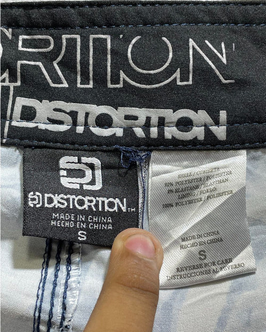 Distortion Blue Parachute Short For Men Small | Preloved Labels