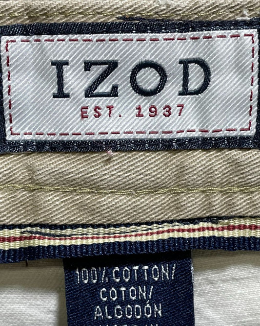 Izod Cream Cotton Short For Men X Large | Preloved Labels
