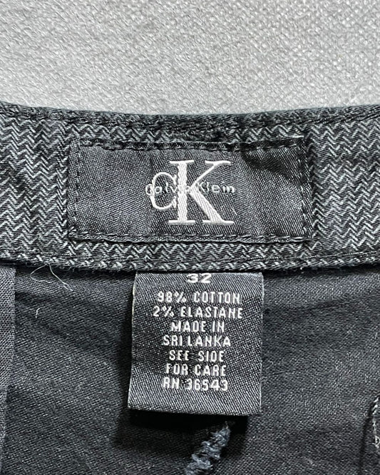 Calvin Klein Gray Cotton Short For Men Medium | Preloved Labels