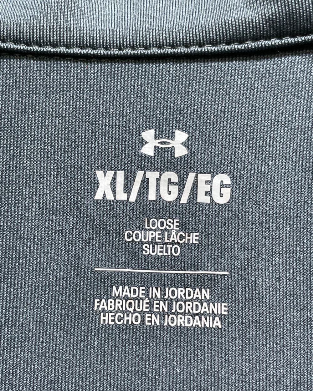 Under Armour Gray Sport Polo T Shirt For Men XL | Preloved Labels