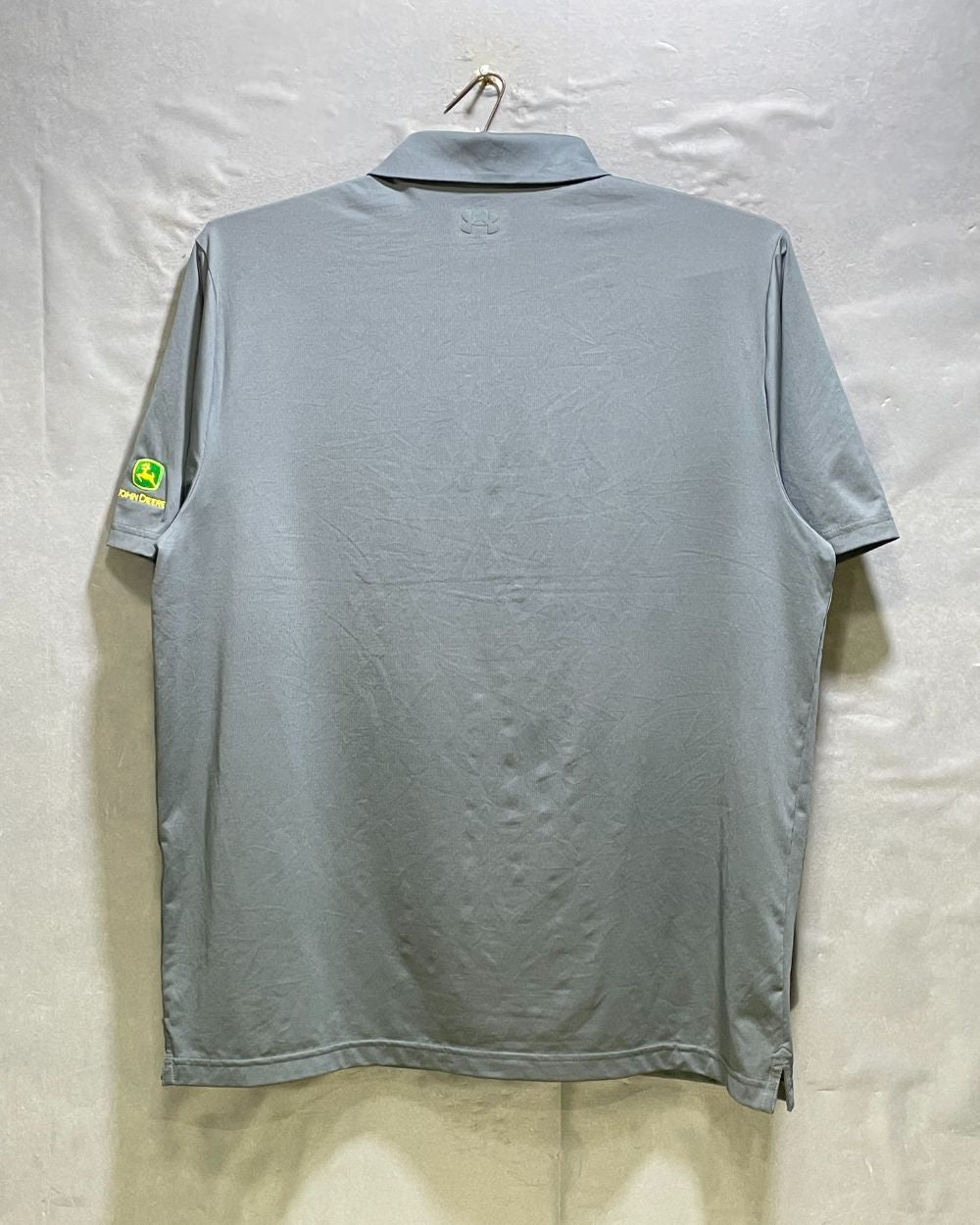 Under Armour Gray Sport Polo T Shirt For Men XL | Preloved Labels