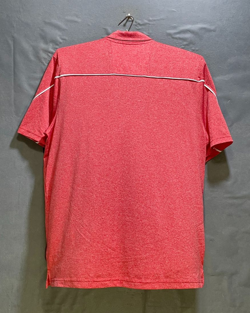 Champion Red Sport Polo T Shirt For Men XL | Preloved Labels