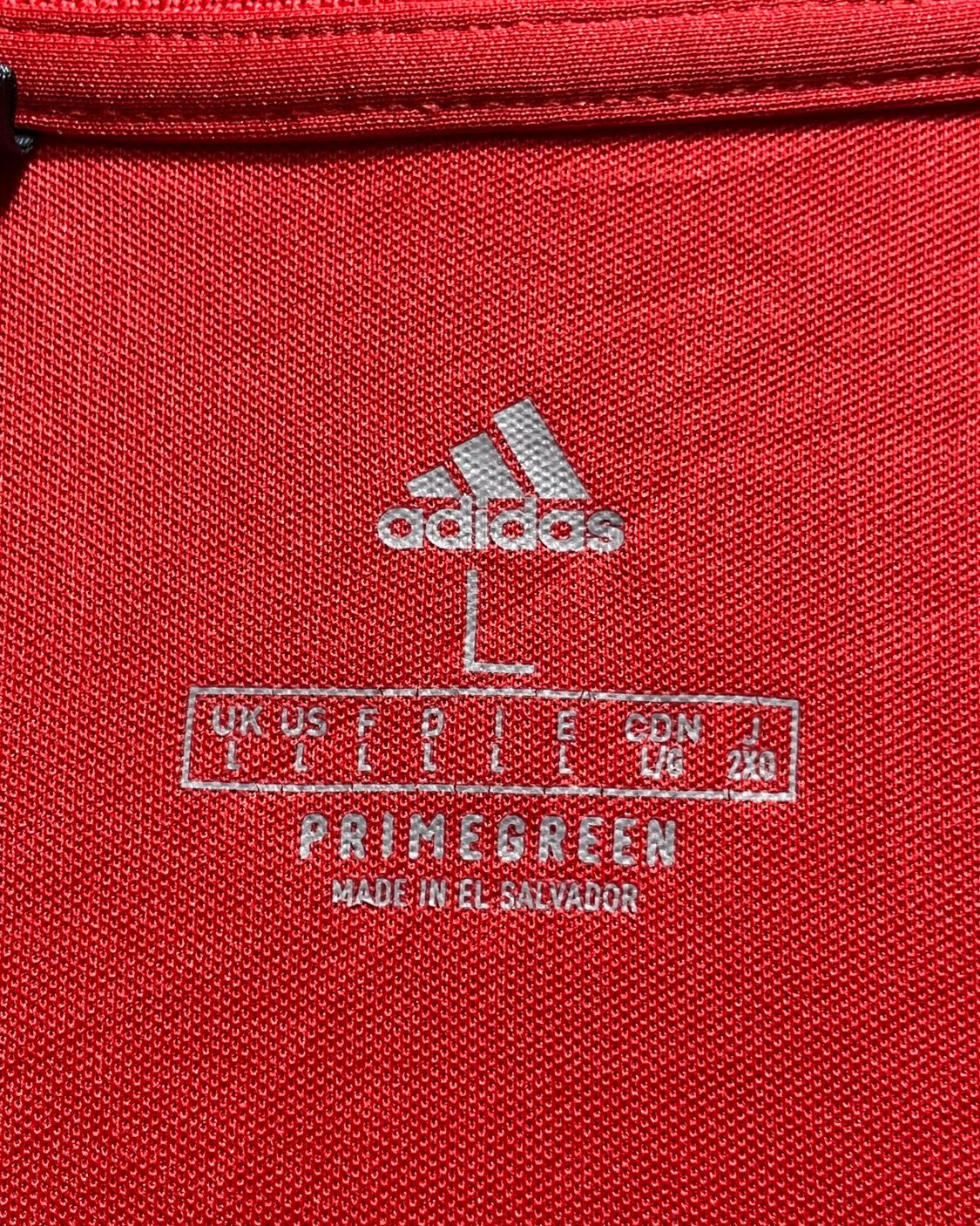 Adidas Red Sport Polo T Shirt For Men L | Preloved Labels