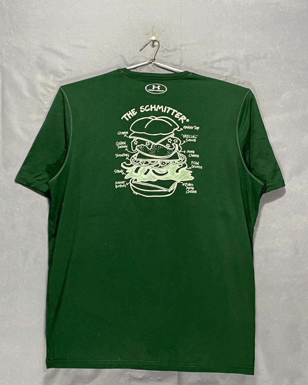 Under Armour Green Sports T Shirt For Men XL | Preloved Labels