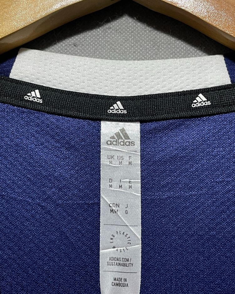 Adidas Blue Sports T Shirt For Men L | Preloved Labels