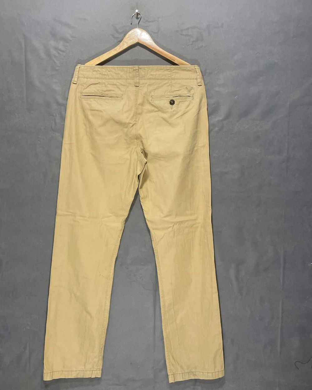 American Eagle Khaki Cotton Dress Pant For Men L | Preloved Labels