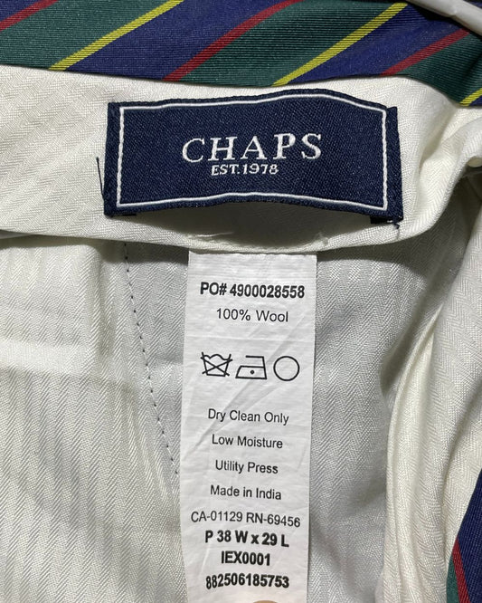 Chaps Black Cotton Dress Pant For Men L | Preloved Labels