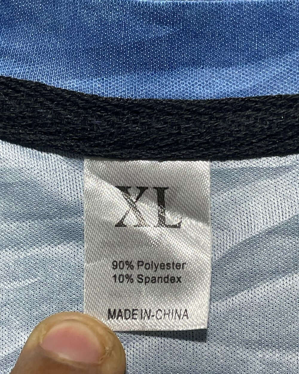 Preloved Labels 3D Print Sports T Shirt For Men X Large | Preloved Labels