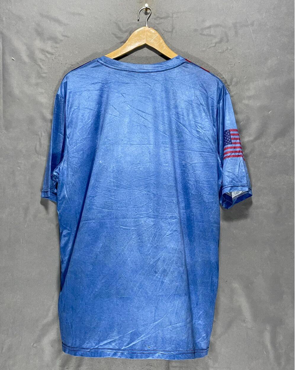 Preloved Labels 3D Print Sports T Shirt For Men X Large | Preloved Labels