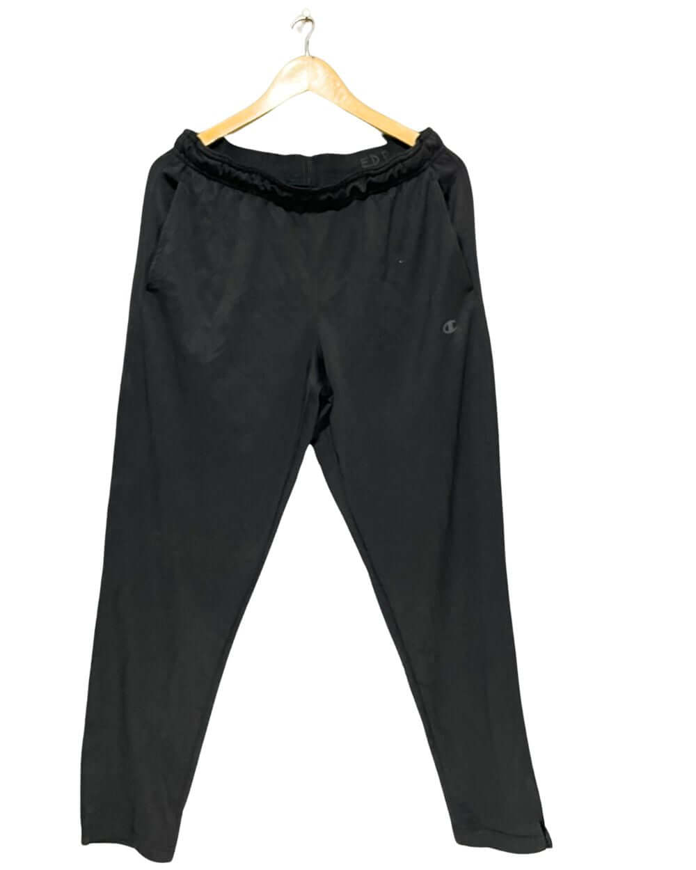 Champion Black Sport Trouser For Men Medium | Preloved Labels