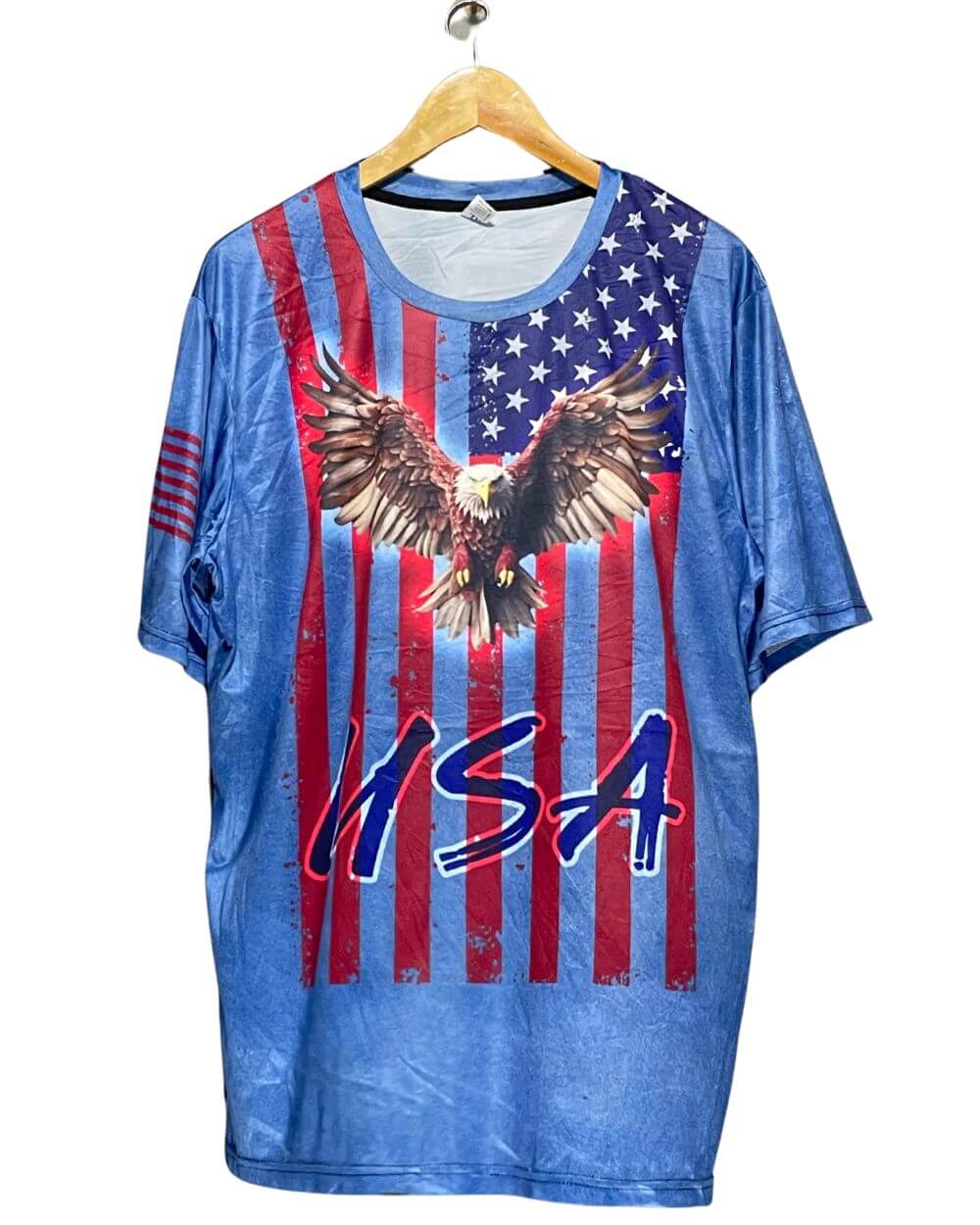 Preloved Labels 3D Print Sports T Shirt For Men X Large | Preloved Labels