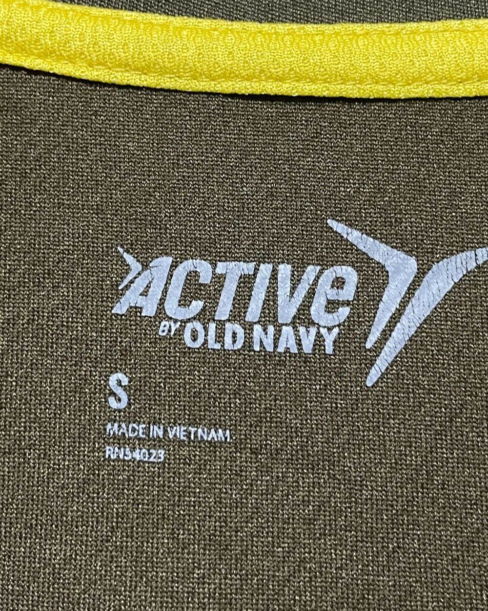 Old Navy Brown Sports T Shirt For Men Small | Preloved Labels