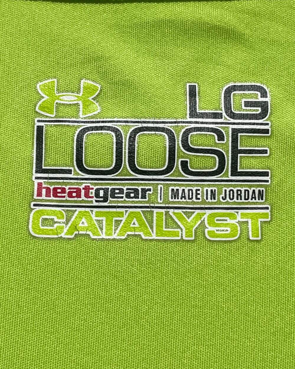 Under Armour Green Sports T Shirt For Men X Large | Preloved Labels