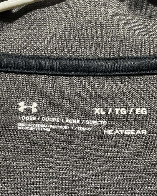 Under Armour Gray Sport Polo T Shirt For Men XL | Preloved Labels