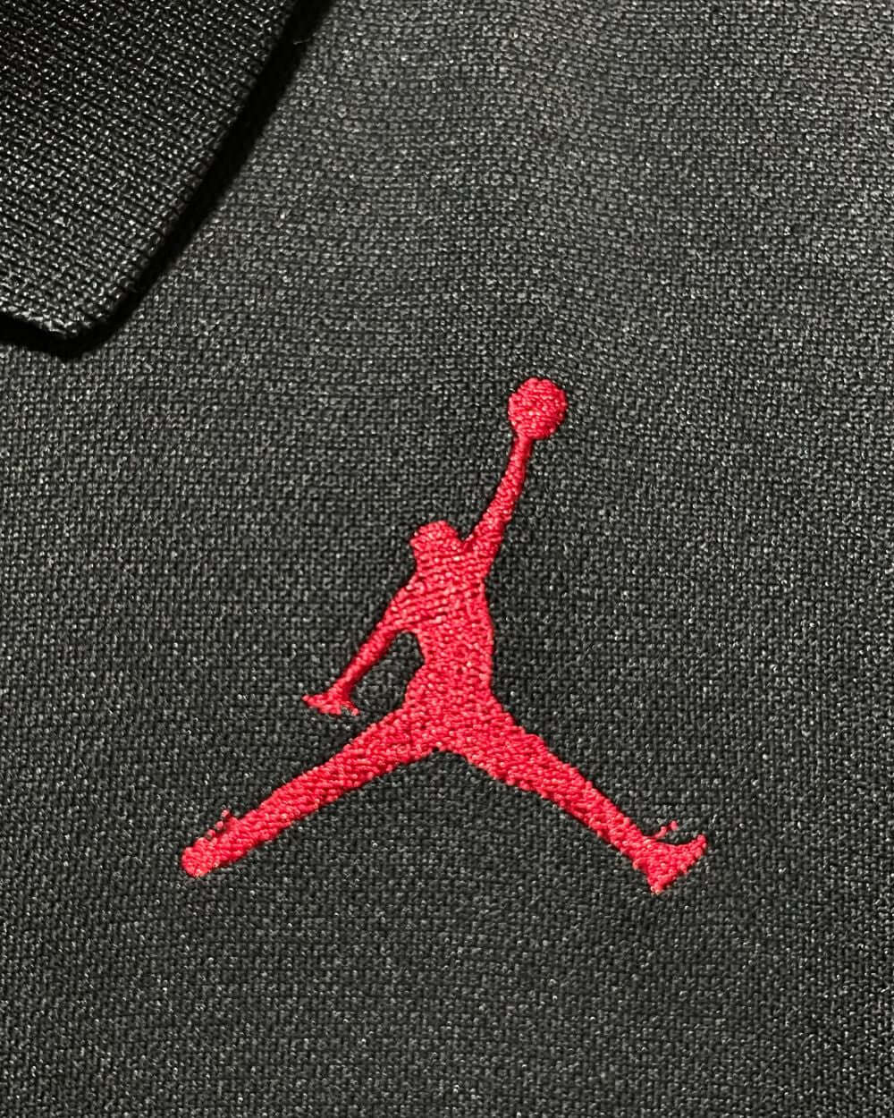 Jordan Black Sport Polo T Shirt For Men M | Preloved Labels
