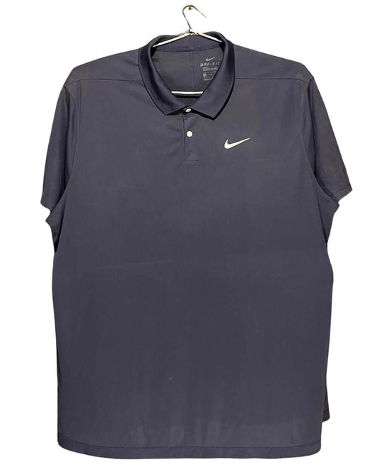 Nike Gray Sport Polo T Shirt For Men 3X Large | Preloved Labels