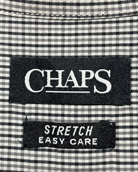 Chaps Gray Cotton Shirt For Men X Large | Preloved Labels