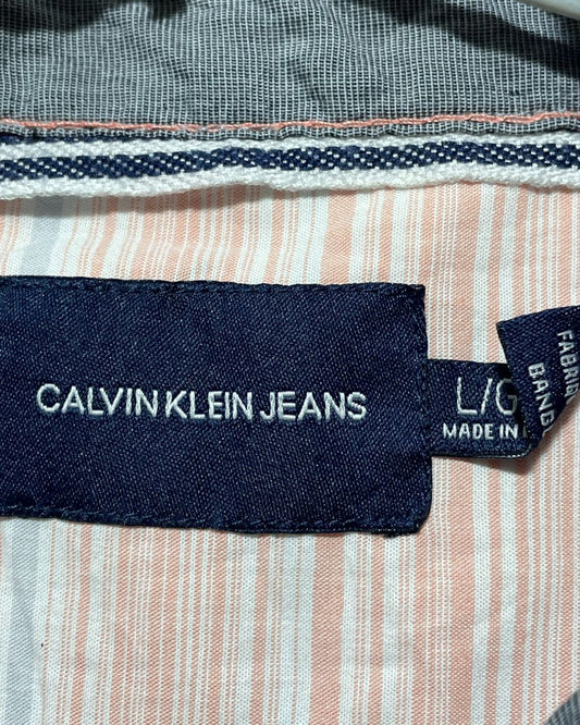 Calvin klein Pitch Cotton Shirt For Men Small | Preloved Labels