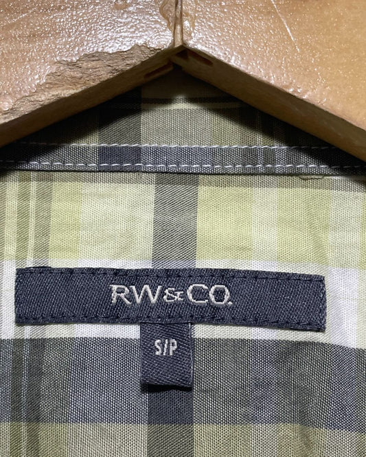 RW&Co. Yellow Cotton Shirt For Men Small | Preloved Labels