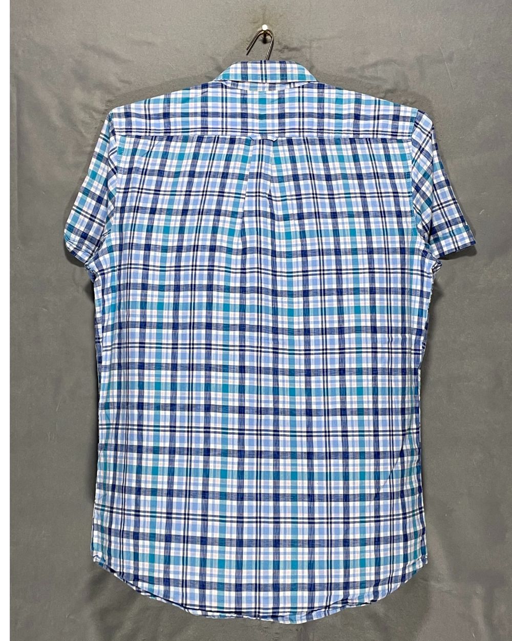 Izod Blue Cotton Shirt For Men Medium | Preloved Labels