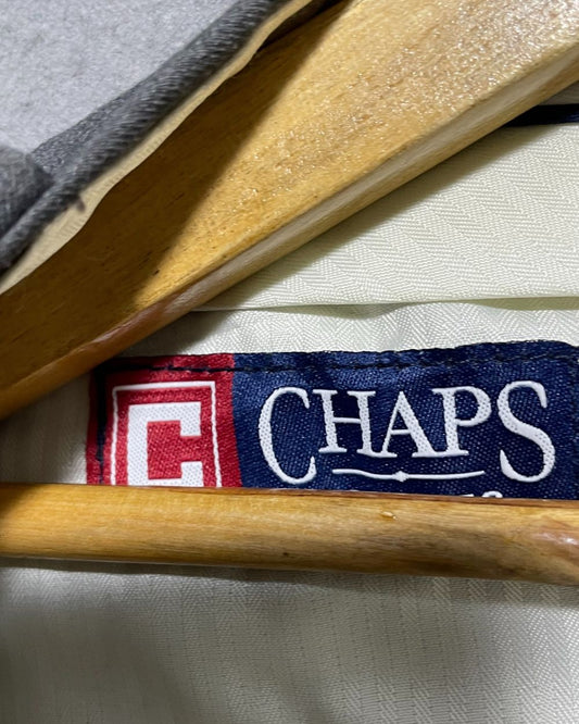 Chaps Gray Cotton Dress Pant For Men Medium