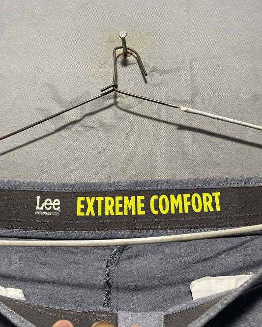 Lee Gray Cotton Short For Men XX Large