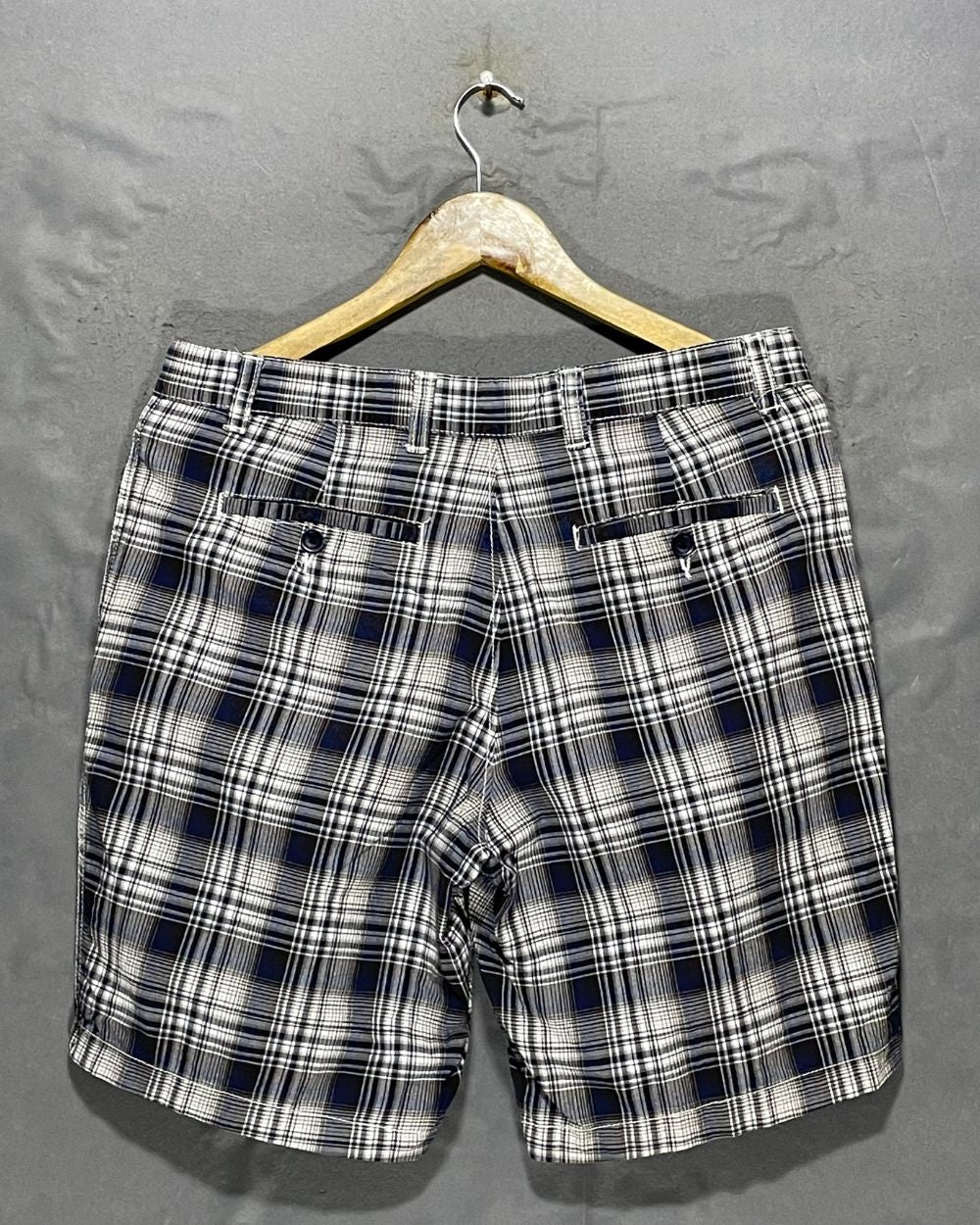 Club Room Gray Cotton Short For Men Medium