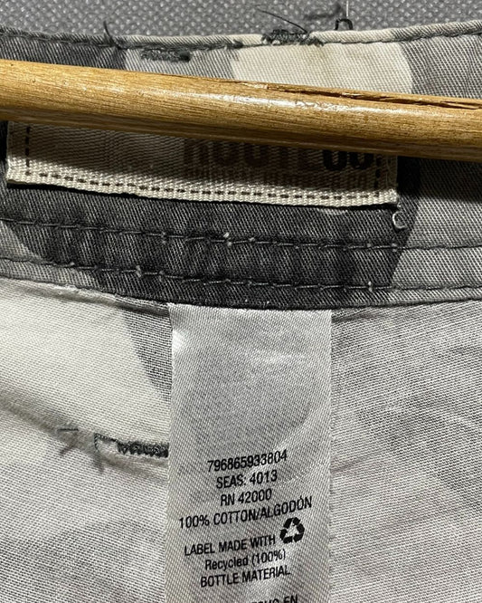 Route66 Cream Cotton Short For Men Large