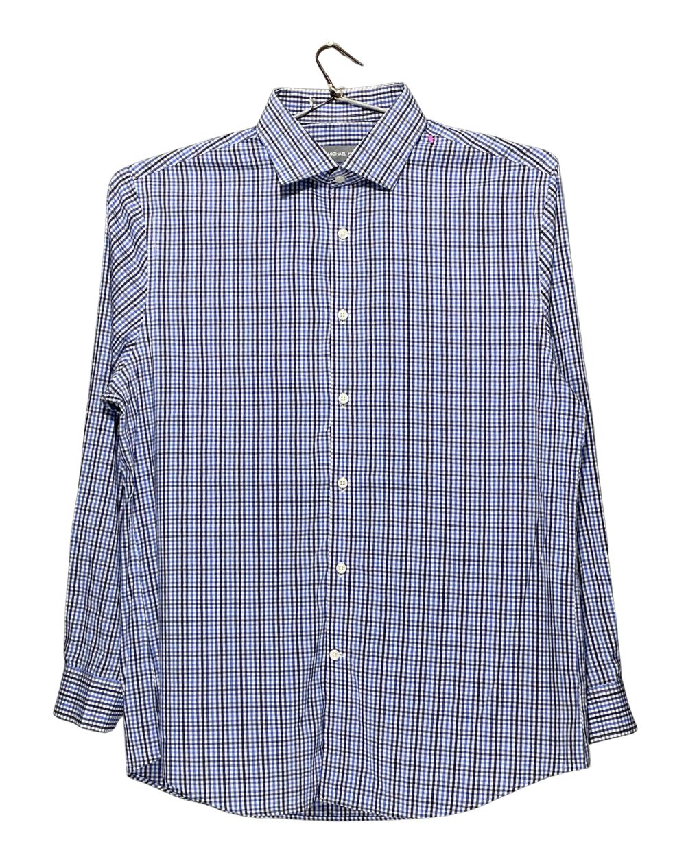 Michael Kors Blue Cotton Shirt For Men Large