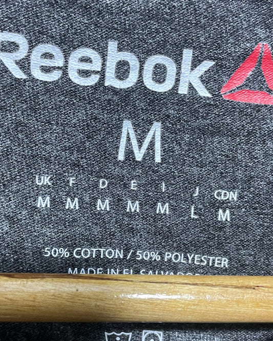 Reebok Gray T Shirt For Men Medium