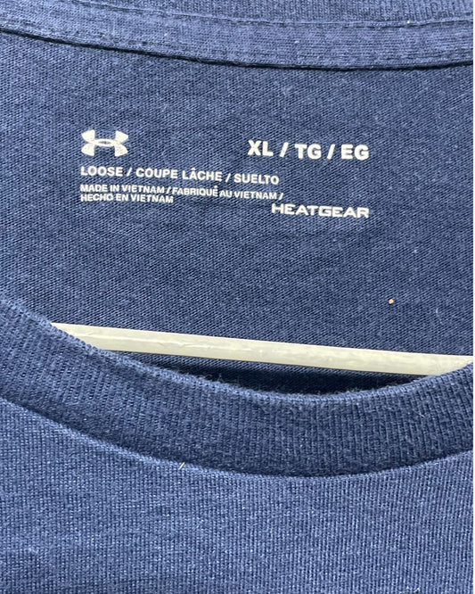 Under Armour Blue T Shirt For Men X Large