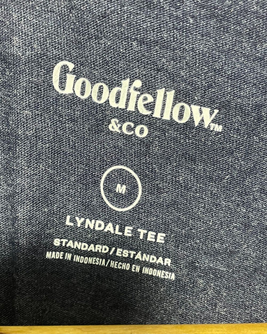 Good Fellow Blue T Shirt For Men Medium