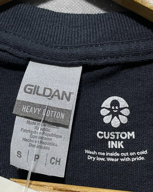 Custom Black T Shirt For Men Small