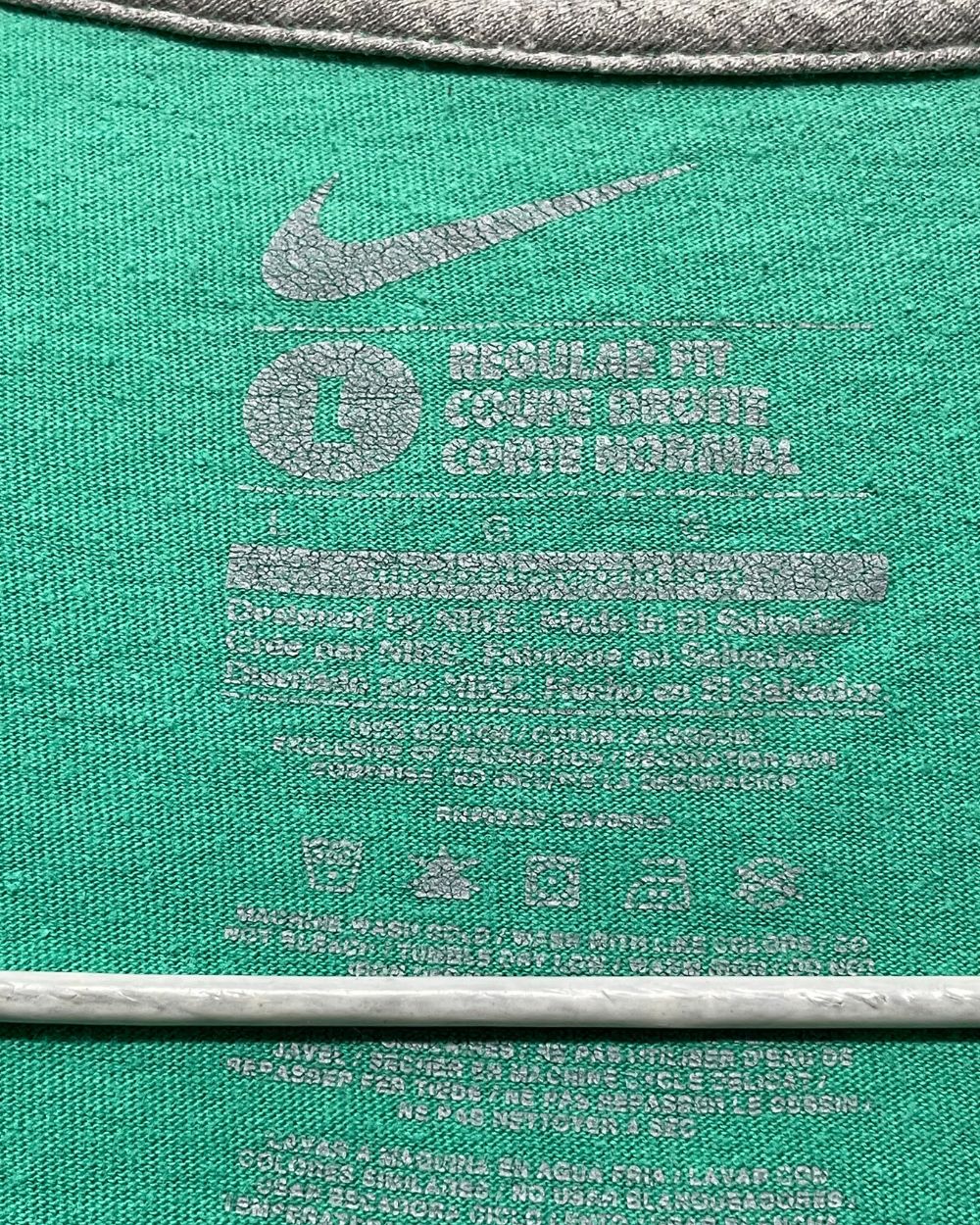 Nike Green T Shirt For Men Large