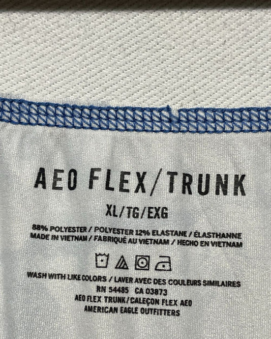 American Eagle Blue Boxer Underwear For Men X Large