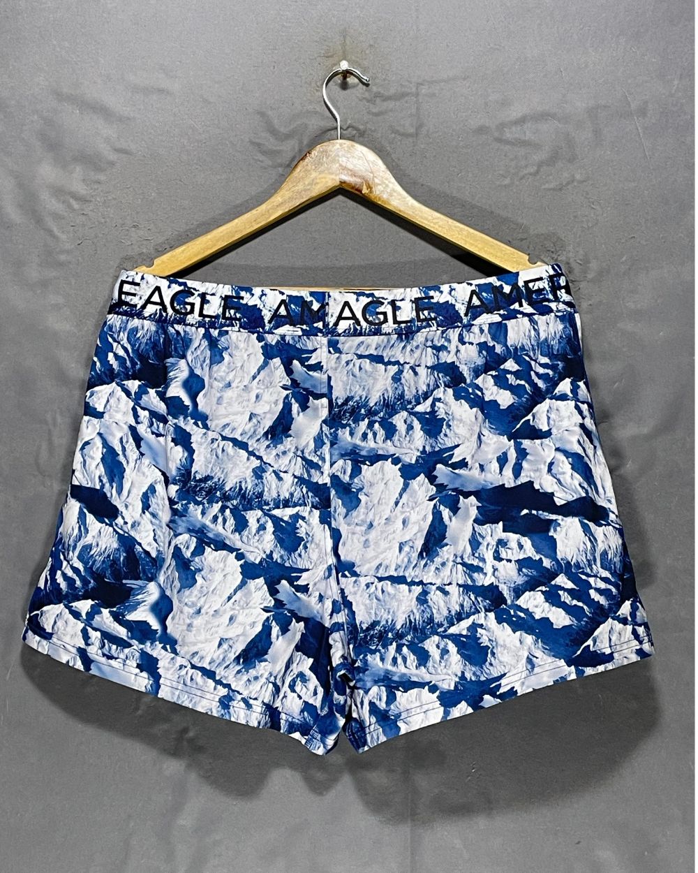 American Eagle Blue Boxer Underwear For Men X Large
