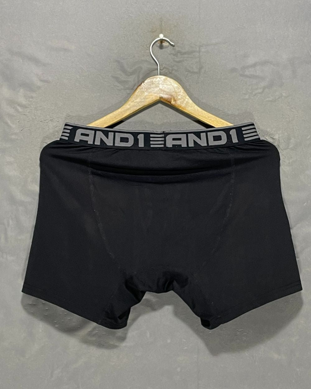 AND1 Black Boxer Underwear For Men Large