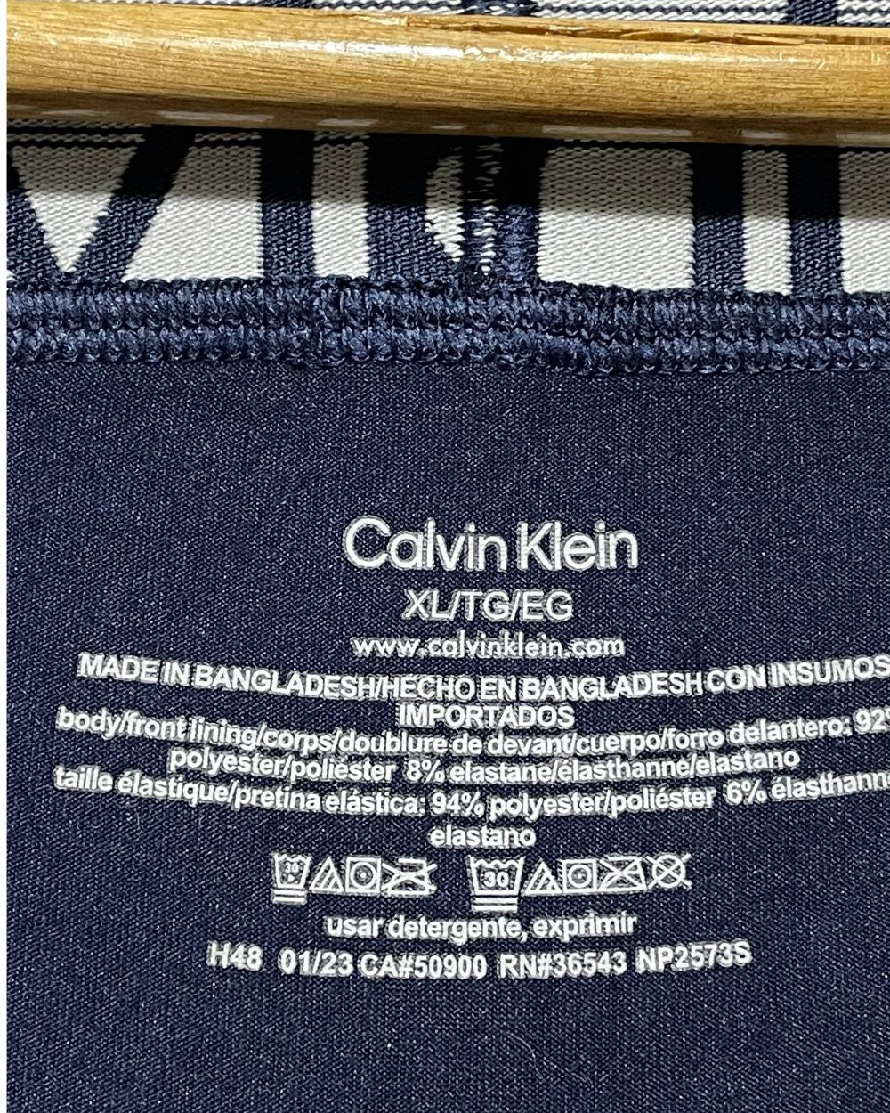 Calvin Klein Blue Boxer Underwear For Men X Large