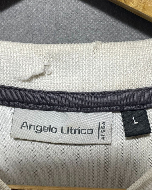 Angelo Litrico White Sport T Shirt For Men Large