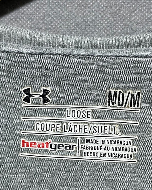 Under Armour Gray Sport T Shirt For Men Medium