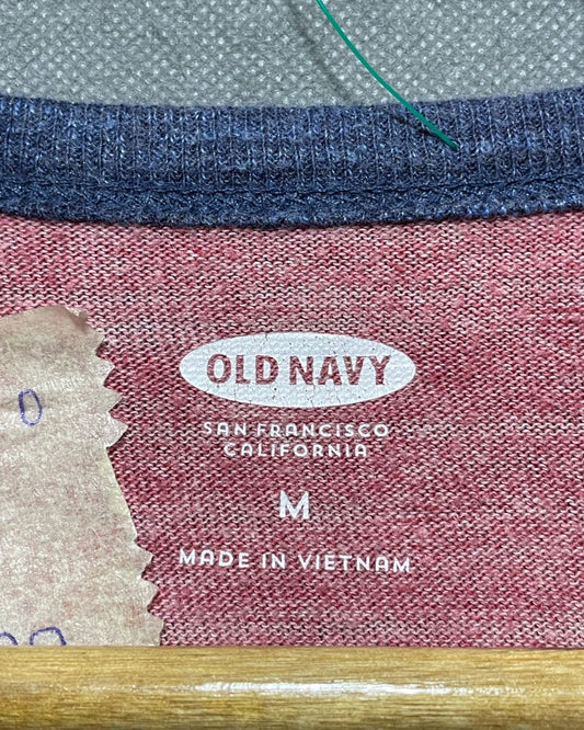 Old Navy Red T Shirt For Men M
