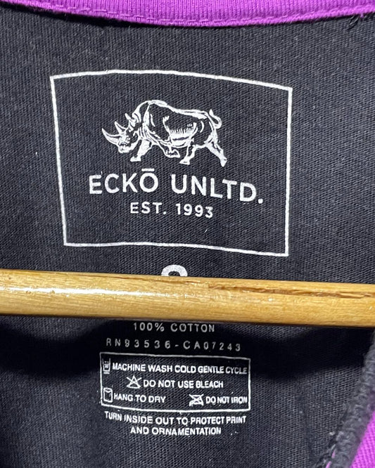 Ecko Ltd Black T Shirt For Men S
