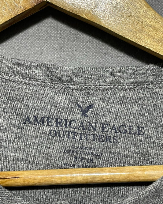 American Eagle Gray T Shirt For Men S
