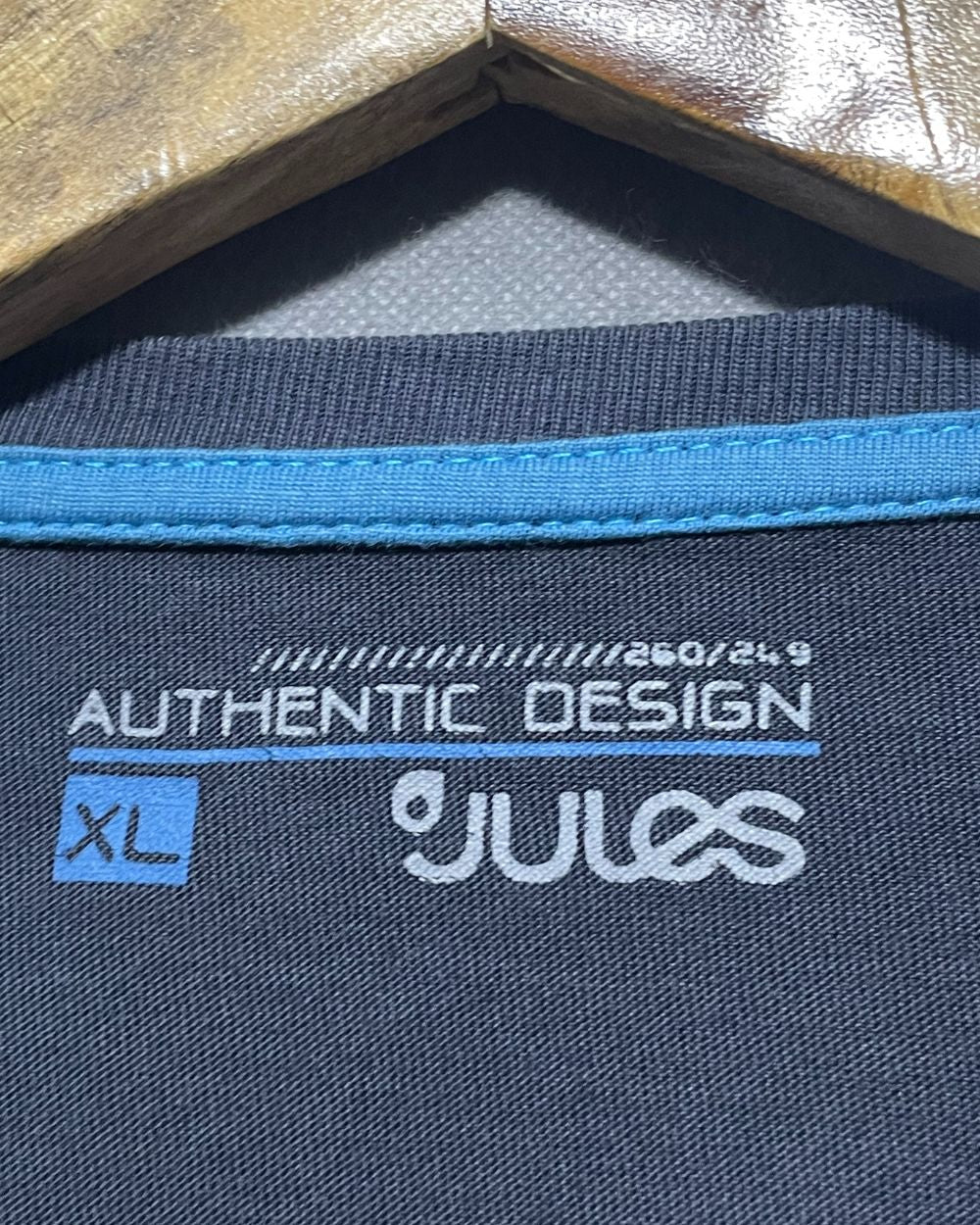 Authentic Design Blue T Shirt For Men Large