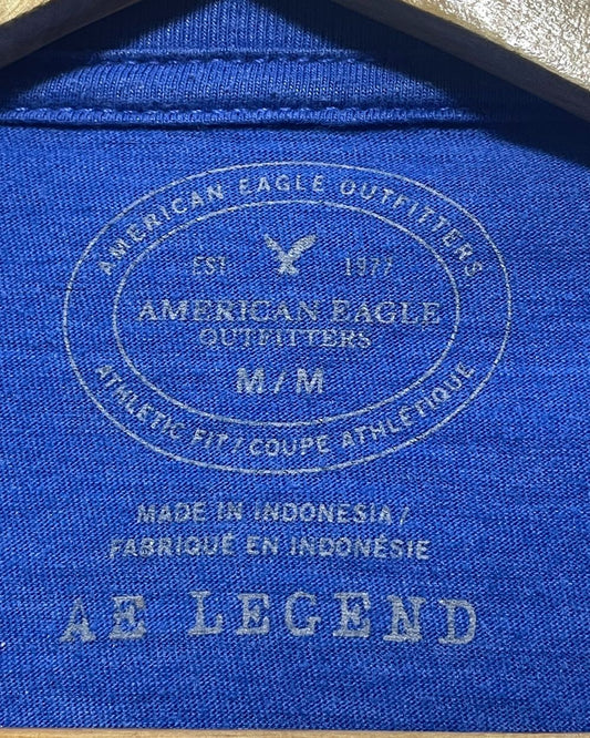 American Eagle Blue T Shirt For Men X Small