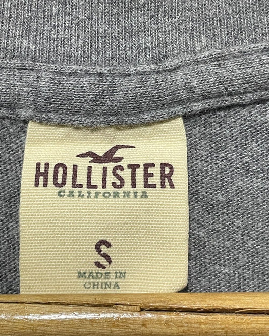 Hollister Gray T Shirt For Men Small