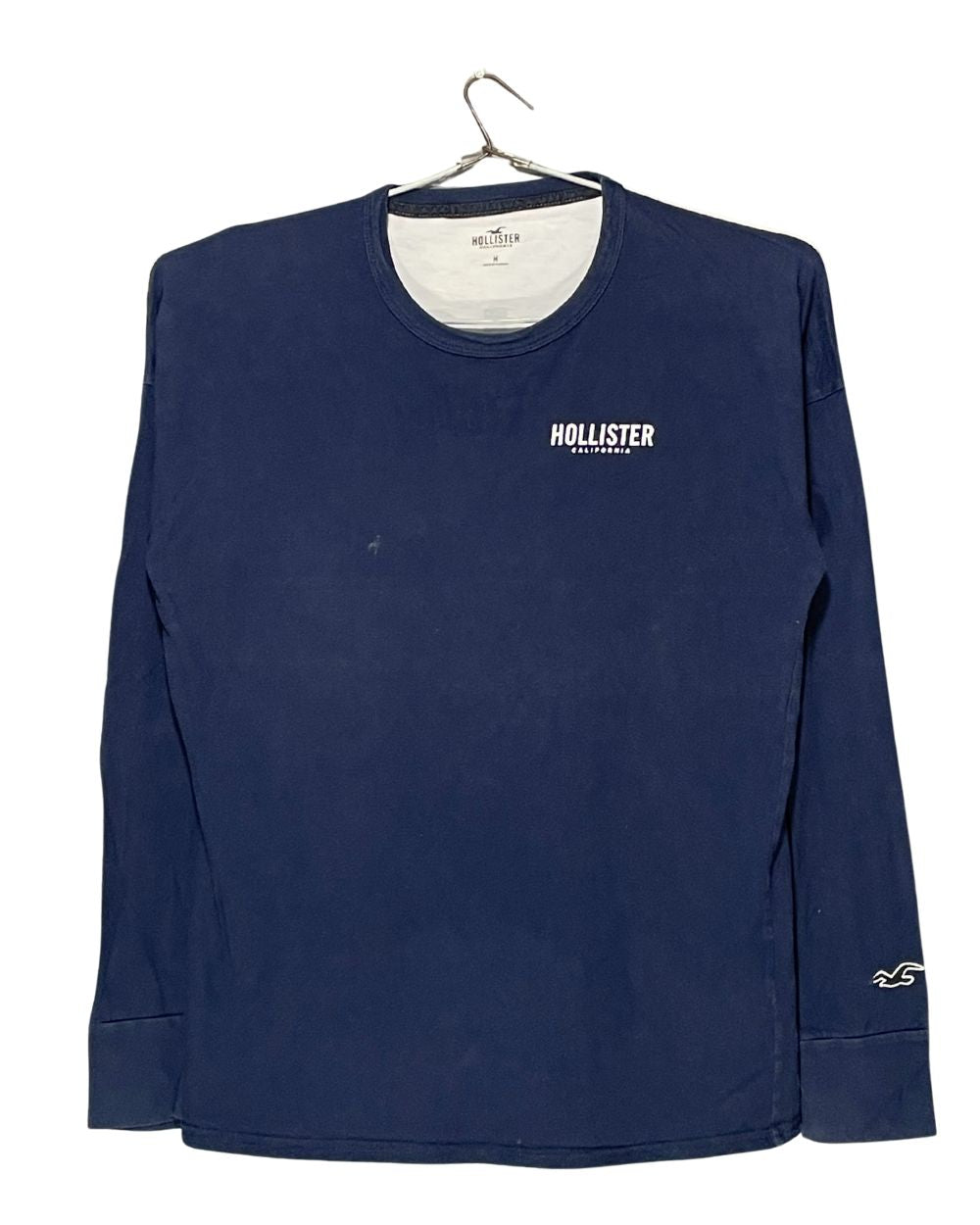 Hollister Blue T Shirt For Men Medium